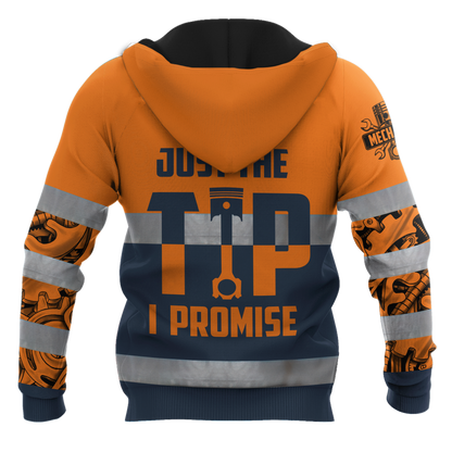 Personalized Mechanic 3D All Over Printed Hoodie For Men and Women Pi16102007ST