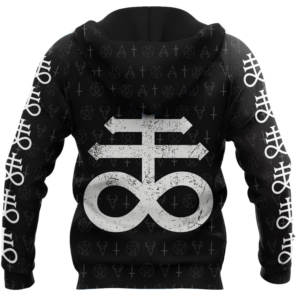 Satanic Tribal 3D All Over Printed Hoodie JJ09062003-Apparel-MP-Hoodie-S-Vibe Cosy™