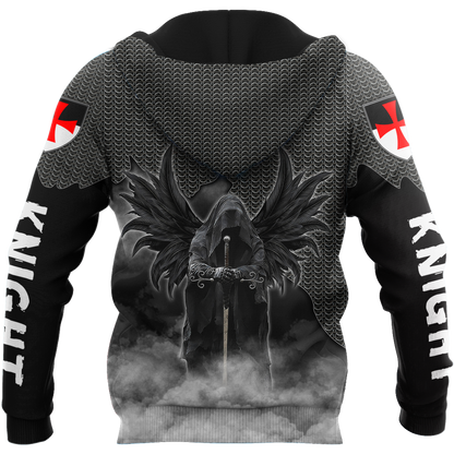 Knight 3D All Over Printed Shirts JJW08072002-Apparel-MP-Hoodie-S-Vibe Cosy™