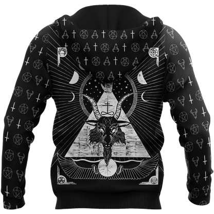 Satanic Tribal 3D All Over Printed Hoodie Shirts For Men And Women JJ25052001-Apparel-MP-Hoodie-S-Vibe Cosy™