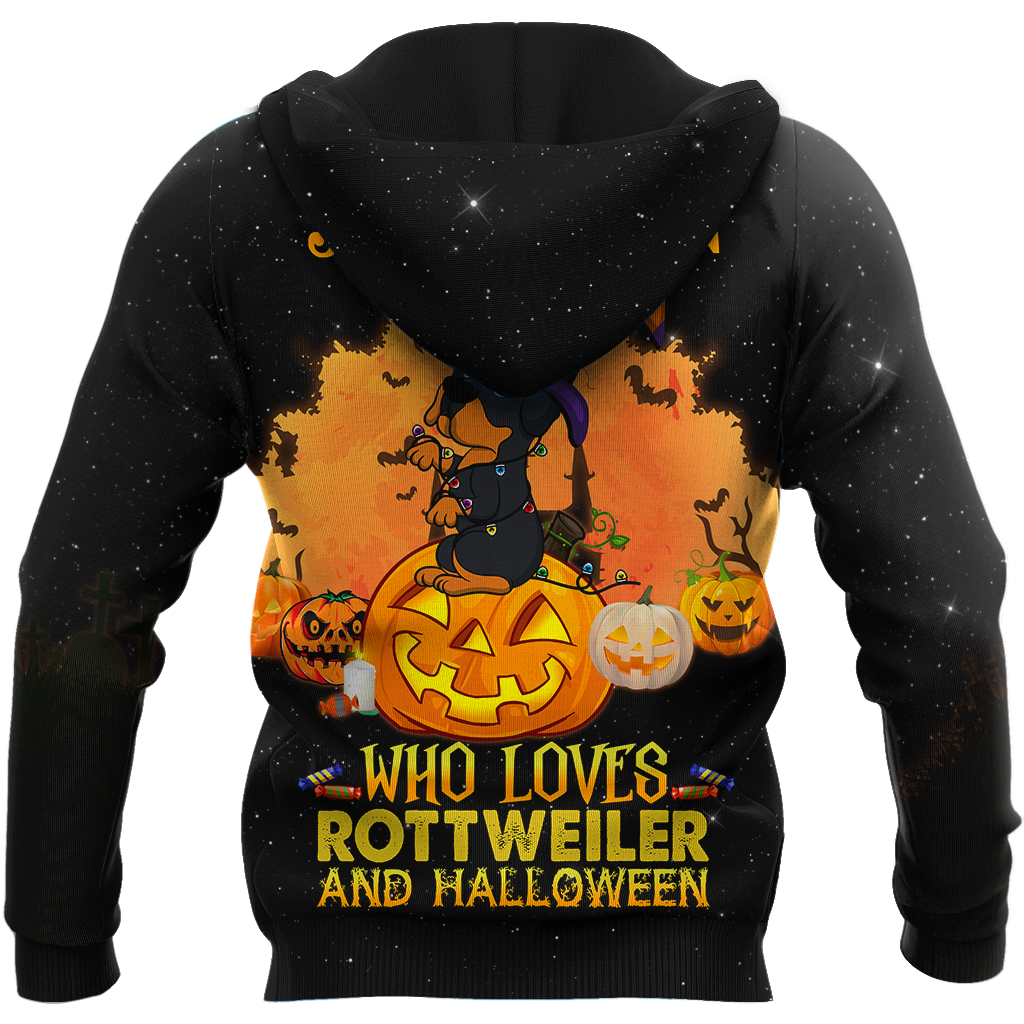 Happy halloween rottweiler hoodie shirt for men and women JJW11092003