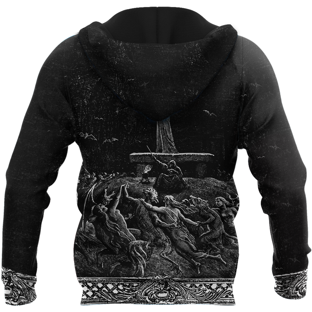Satanic Devil 3D All Over Printed Hoodie JJ06062012-Apparel-MP-Hoodie-S-Vibe Cosy™