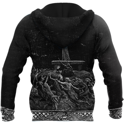 Satanic Devil 3D All Over Printed Hoodie JJ06062012-Apparel-MP-Hoodie-S-Vibe Cosy™