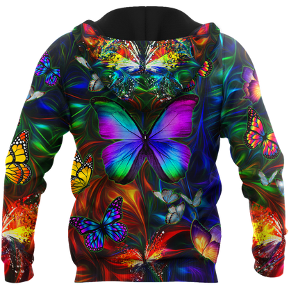 Colorful Butterfly Unisex Shirts MH14112001