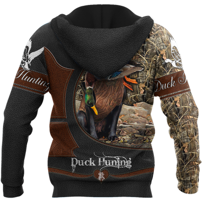 Mallard Duck Hunting 2.0 3D All Over Printed Shirts for Men and Women JJ29052001-Apparel-TT-Hoodie-S-Vibe Cosy™