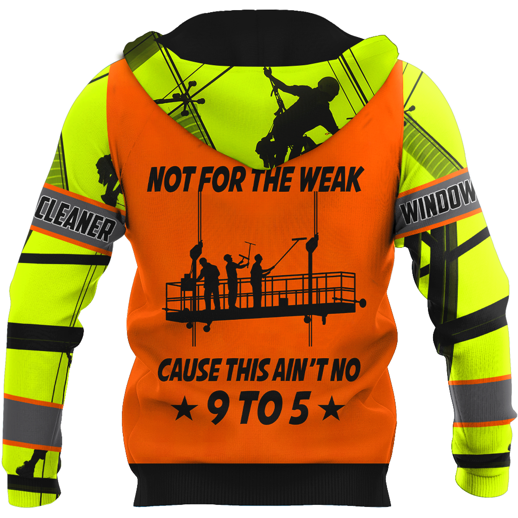 Premium Personalized 3D Printed Window Cleaner Shirts Not For The Weak MEI