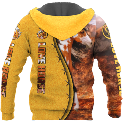 Native Horse 3D All Over Printed Hoodie For Men And Women DA16122002