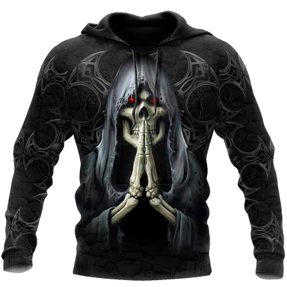 May Guy Skull 3D All Over Printed Unisex Hoodie