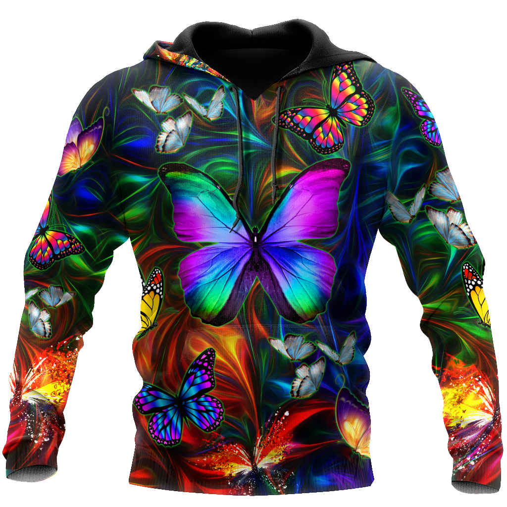 Colorful Butterfly Unisex Shirts MH14112001