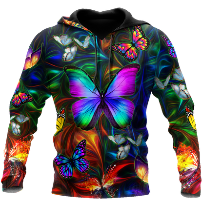 Colorful Butterfly Unisex Shirts MH14112001