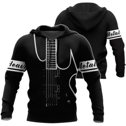 Heavy Metal Guitar 3D All Over Printed Shirts For Men and Women HAC300702-Apparel-TT-Hoodie-S-Vibe Cosy™