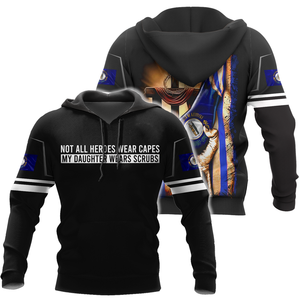 My daughter Kentucky 3d hoodie shirt for men and women HAC040401-Apparel-HG-Hoodie-S-Vibe Cosy™