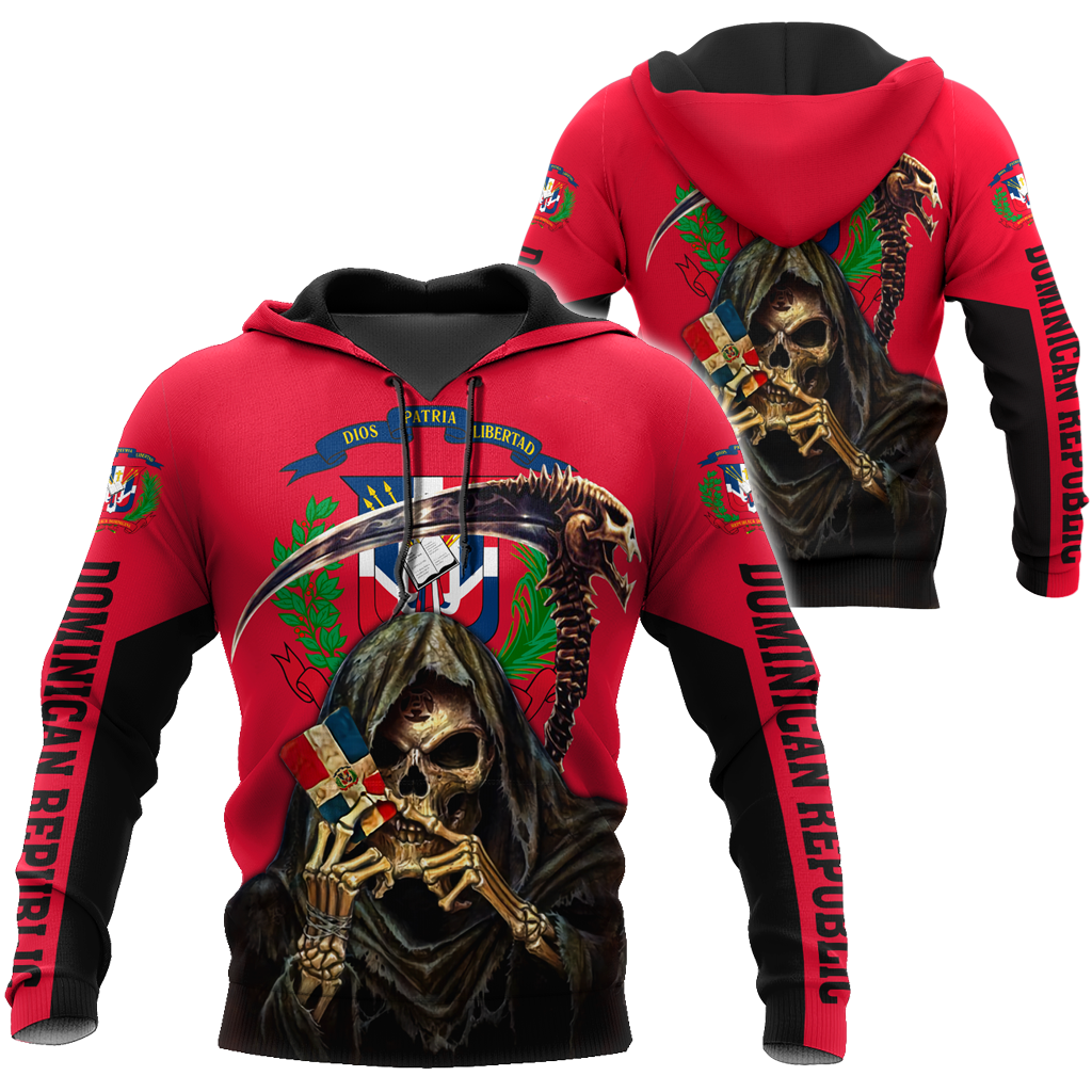 Dominican Republic 3d hoodie shirt for men and women HAC230602-Apparel-HG-Zip hoodie-S-Vibe Cosy™