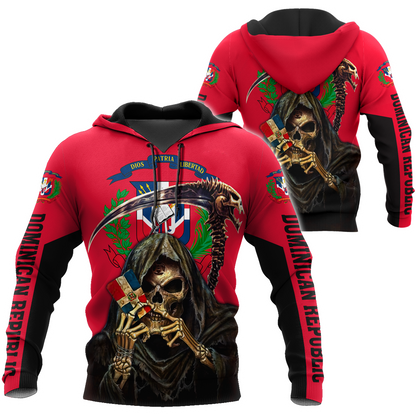 Dominican Republic 3d hoodie shirt for men and women HAC230602-Apparel-HG-Zip hoodie-S-Vibe Cosy™