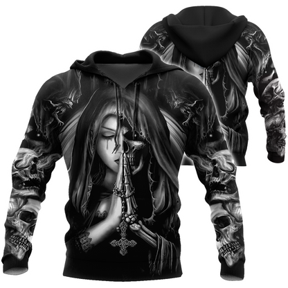 Premium Skull Tattoo 3D All Over Printed Unisex Shirts