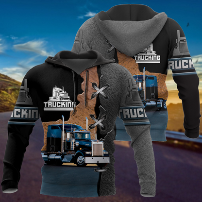 Truck 3d hoodie shirt for men and women HAC160403-Apparel-HG-Zip hoodie-S-Vibe Cosy™