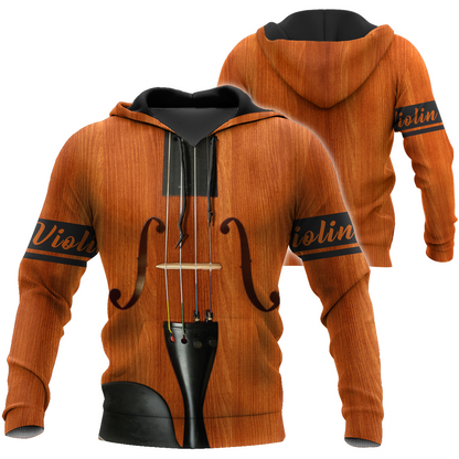 Violin 3D All Over Printed Shirts For Men and Women HAC300703-Apparel-TT-Hoodie-S-Vibe Cosy™