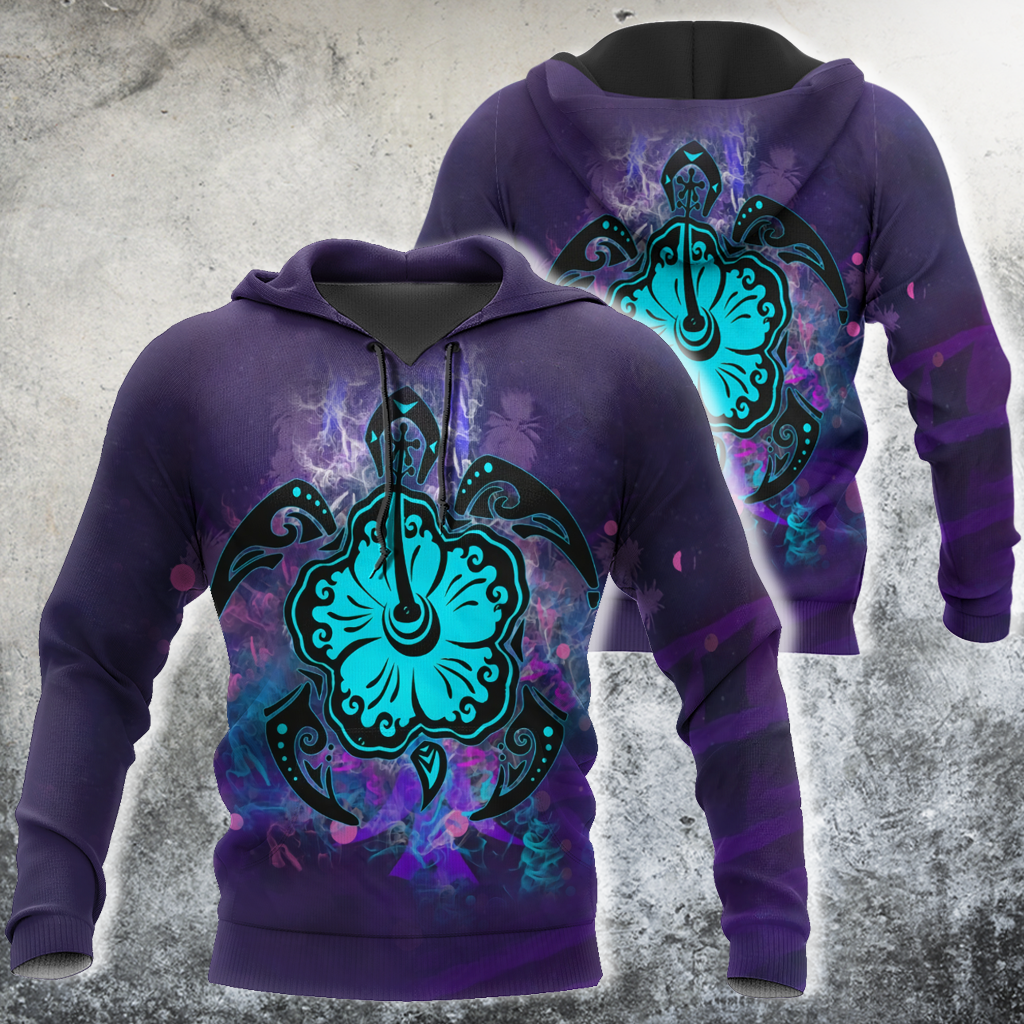 Turtle 3d hoodie shirt for men and women HAC270408-Apparel-HG-Zip hoodie-S-Vibe Cosy™