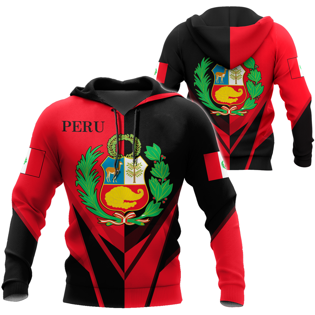 Peru 3d hoodie shirt for men and women HAC220606-Apparel-HG-Zip hoodie-S-Vibe Cosy™