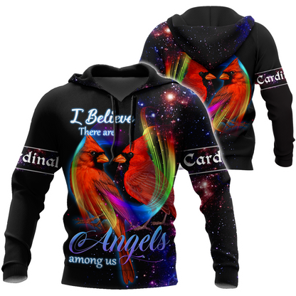 Cardinal Birds There are Angles among us shirts dress shorts for men and women