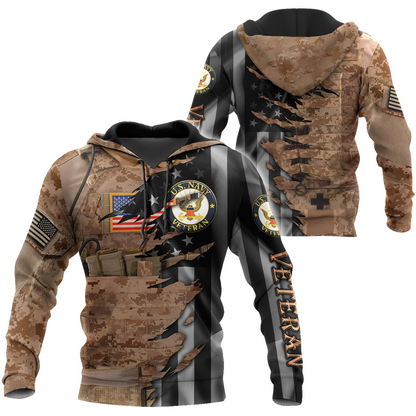 Proud to be US Navy Seal Veteran 3D All Over Printed Shirts For Men and Women HAC210802
