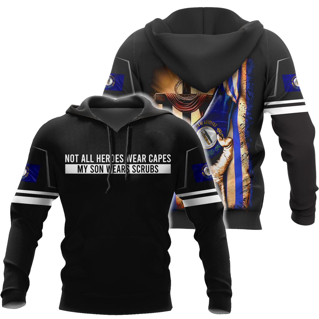 My son Kentucky 3d hoodie shirt for men and women HAC040402-Apparel-HG-Hoodie-S-Vibe Cosy™