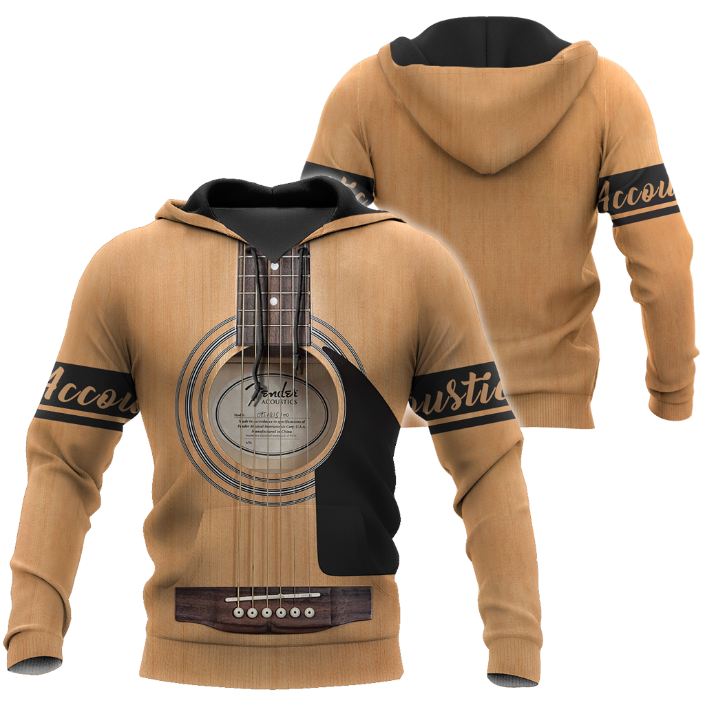 Acoustic Guitar 3D All Over Printed Shirts For Men and Women HAC290703-Apparel-TT-Hoodie-S-Vibe Cosy™