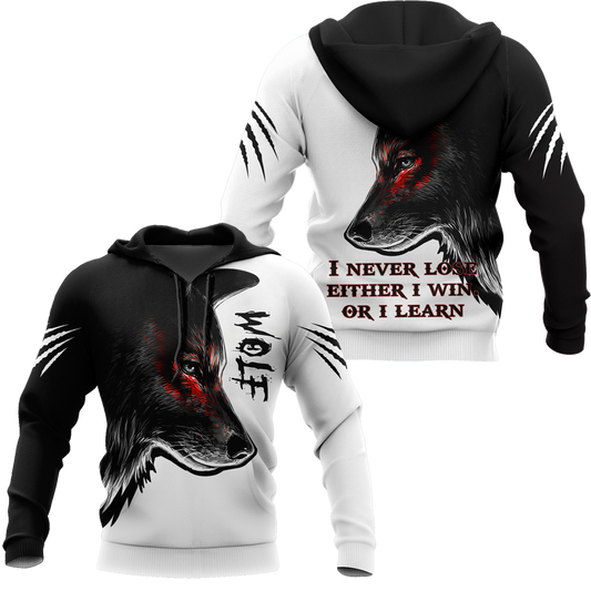 Wolf 3D All Over Printed Shirts For Men and Women HAC080501-Apparel-TT-Hoodie-S-Vibe Cosy™