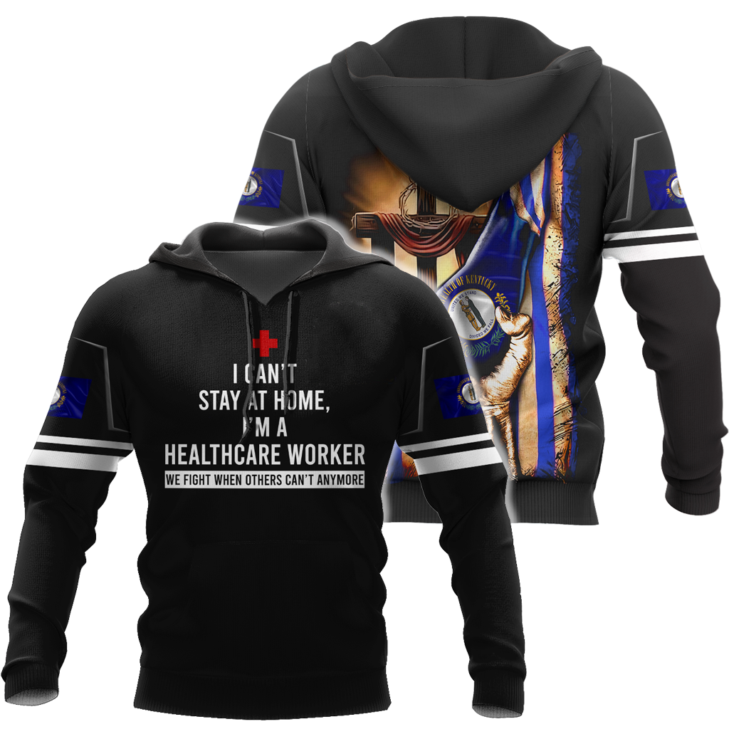 Healthcare worker Kentucky 3d hoodie shirt for men and women HAC040404-Apparel-HG-Hoodie-S-Vibe Cosy™