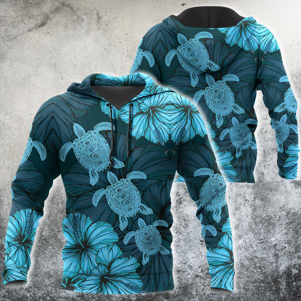 Turtle 3d hoodie shirt for men and women HAC270407-Apparel-HG-Zip hoodie-S-Vibe Cosy™