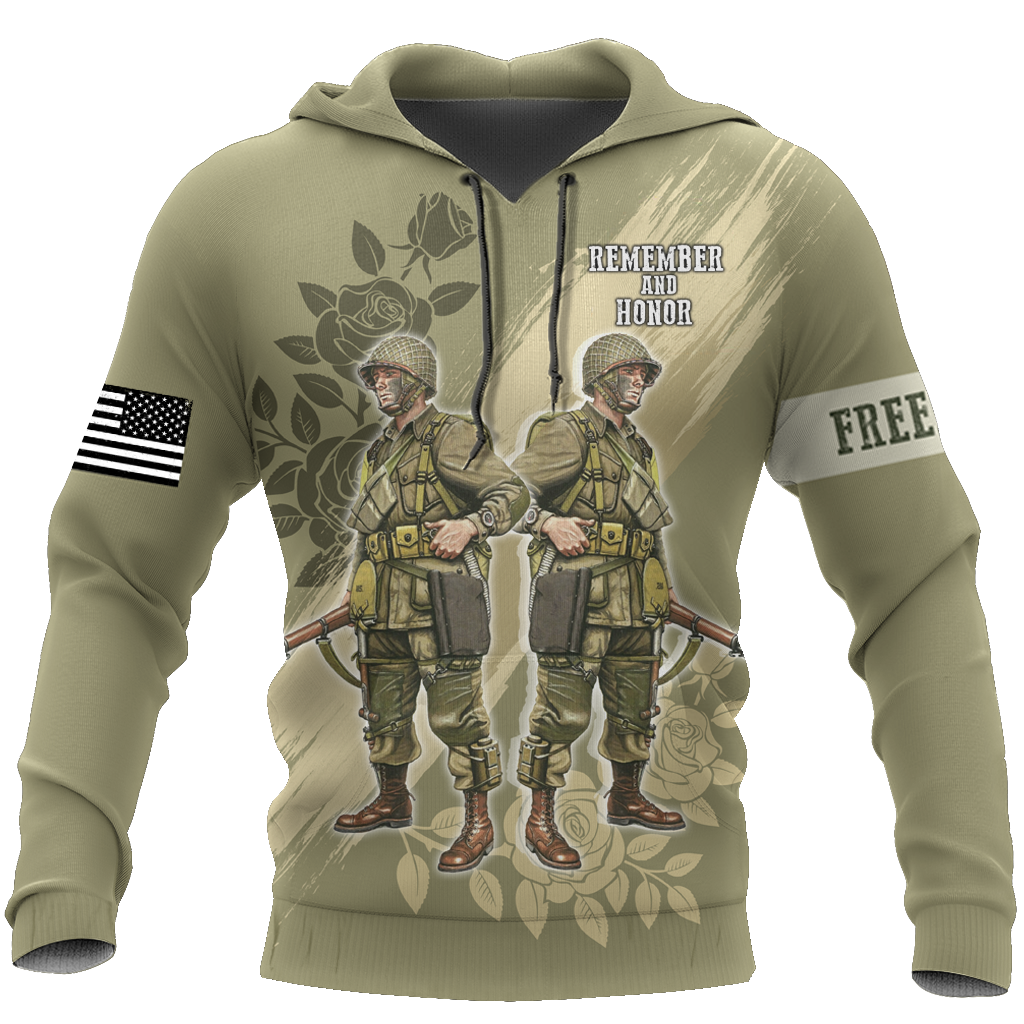 Memorial day Remember and honor the heroes full 3D over printed shirts TR220405-Apparel-Huyencass-Hoodie-S-Vibe Cosy™