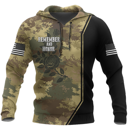 Memorial day remember and honor the heroes TR2604201-Apparel-Huyencass-Hoodie-S-Vibe Cosy™