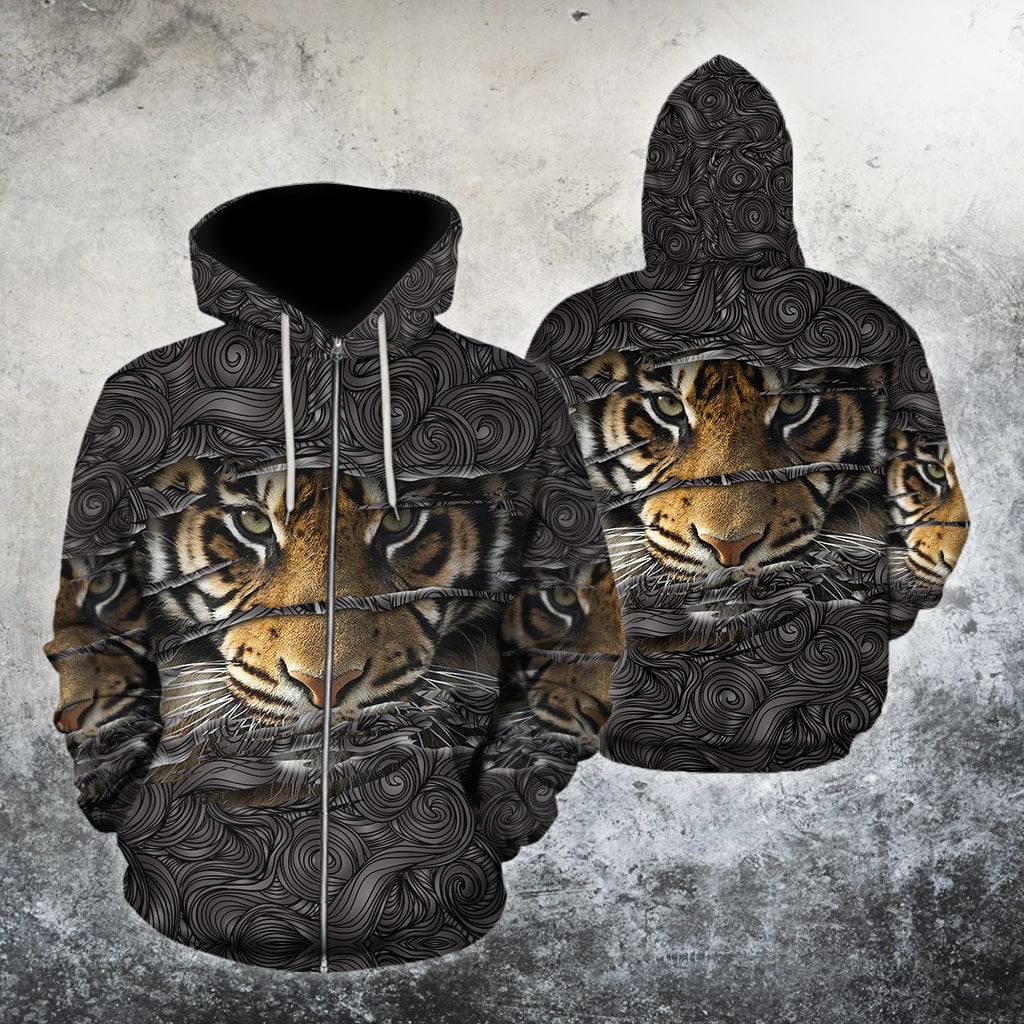 Powerful Tiger Eyes Hoodie For Men And Women MH2208202-TQH