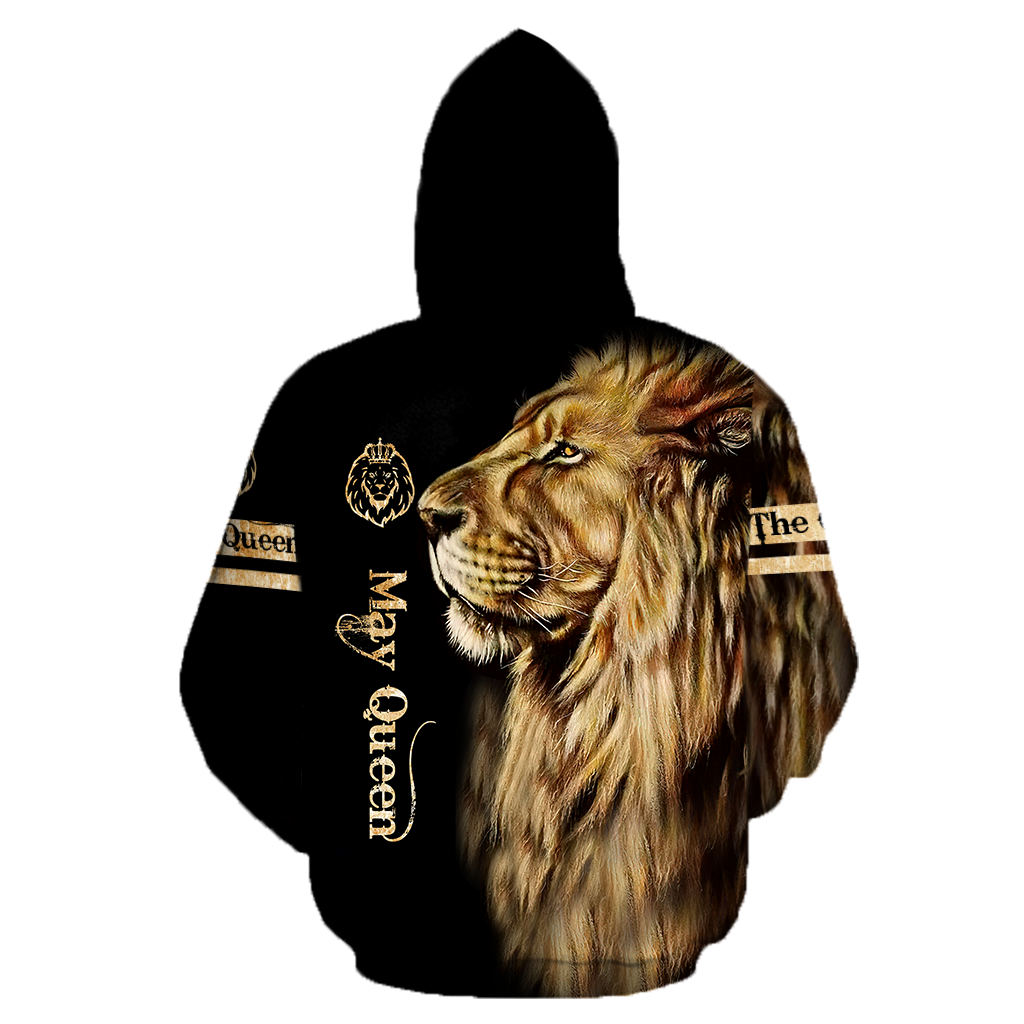 May Lion Queen 3D All Over Printed Shirt for Women
