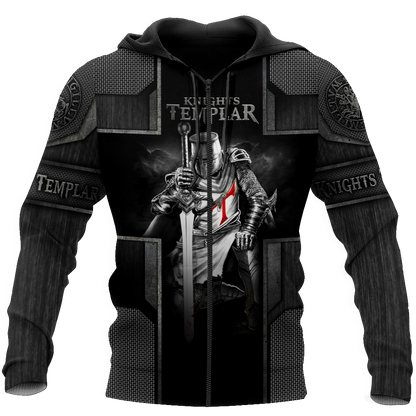 Premium Knight Templar All Over Printed Shirts For Men And Women MEI