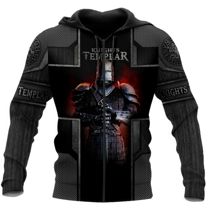 Premium Knight Templar All Over Printed Shirts For Men And Women MEI