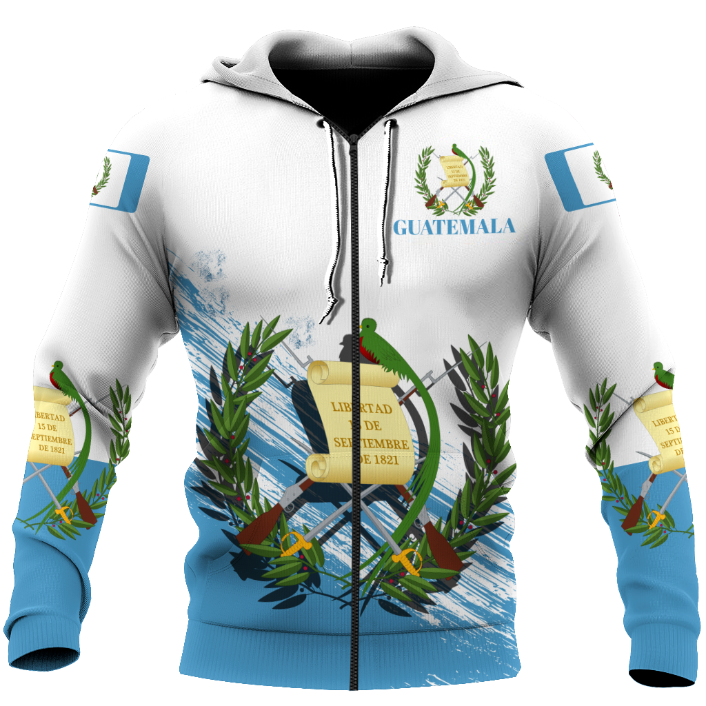 Guatemala Special 3D All Over Printed Hoodie Shirt Limited by SUN MH2306202-Apparel-SUN-Zipped Hoodie-S-Vibe Cosy™