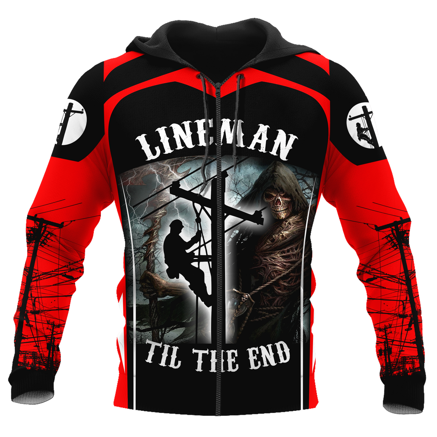 Premium Unisex All Over Printed Lineman Shirts MEI