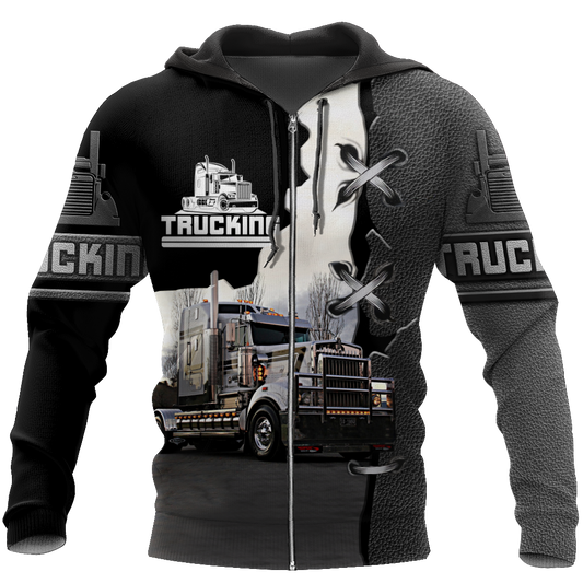 Truck 3d hoodie shirt for men and women HAC160402-Apparel-HG-Zip hoodie-S-Vibe Cosy™