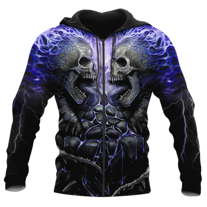 March Guy Skull 3D All Over Printed Shirts Pi24102003ST