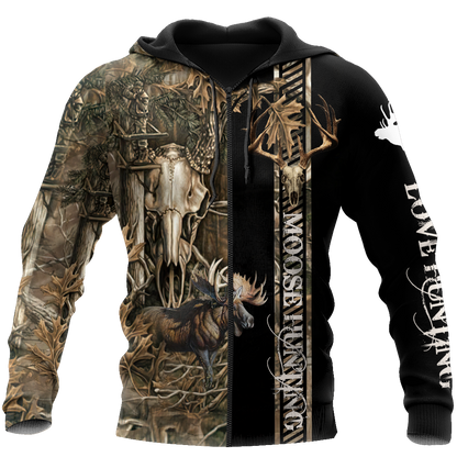 All Over Printed Beautiful Moose Hunting MEI09092002-MEI