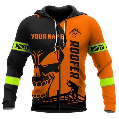 Orange Roofer Man 3D All Over Printed Shirts For Men Pi12102003