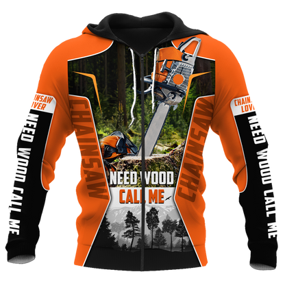 Chainsaw Need Wood Call Me Unisex Shirts Pi1610200