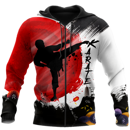Karate 3D All Over Printed Unisex Shirts
