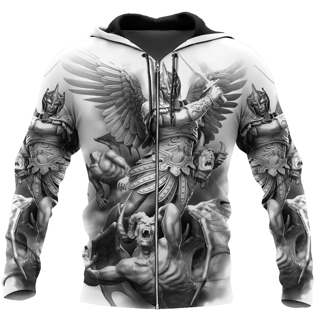 Michael the archangel 3D all over printed for men and women HAC110901