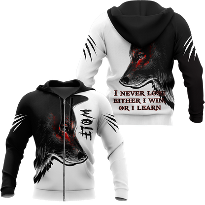 Wolf 3D All Over Printed Shirts For Men and Women HAC080501-Apparel-TT-Hoodie-S-Vibe Cosy™