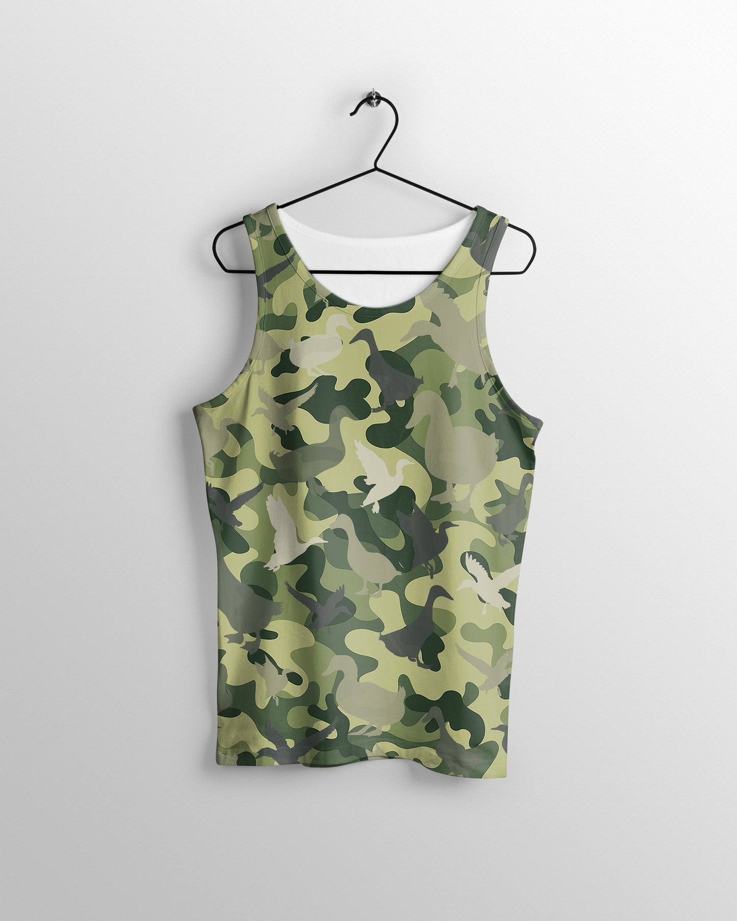 All Over Printed Hunting Duck Camo Shirts-Apparel-HbArts-Tank top-S-Vibe Cosy™