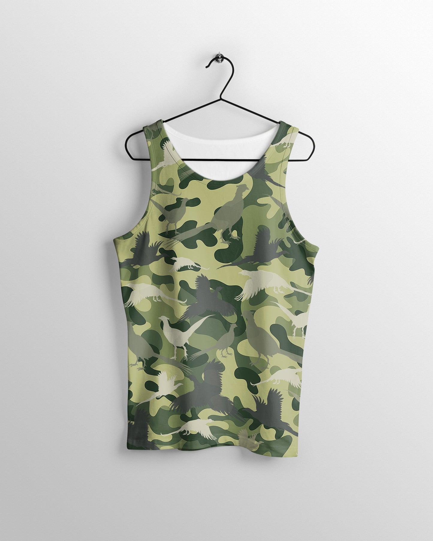 All Over Printed Hunting Pheasant Camo Shirts-Apparel-HbArts-Tank top-S-Vibe Cosy™