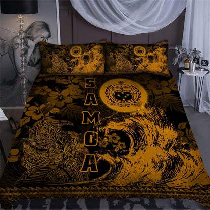 Samoa Quilt Bed Sets Wave Gold-ML-ML-US Twin-Vibe Cosy™