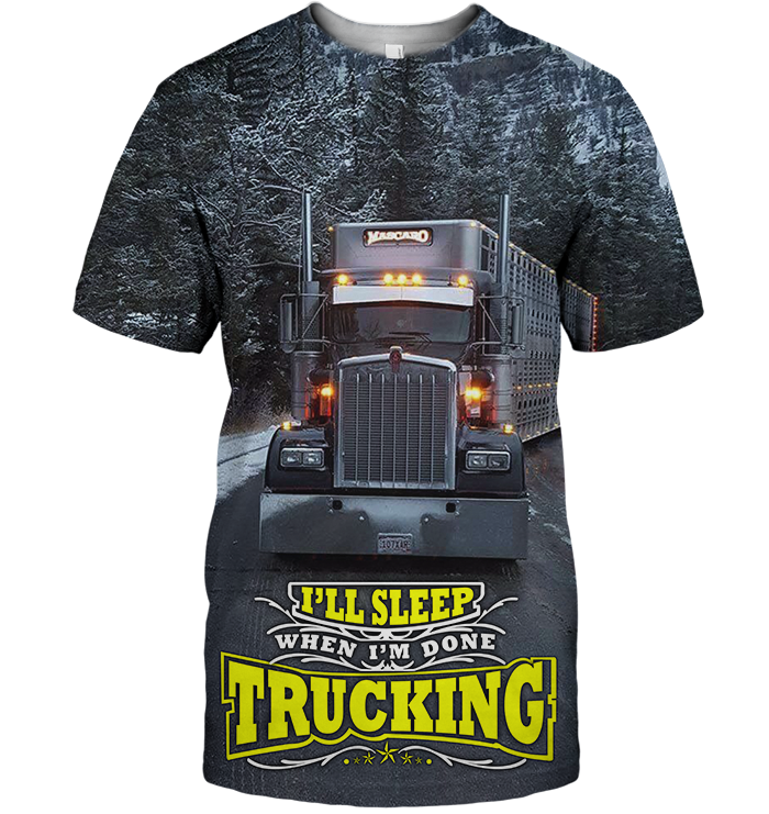 3D All Over Print Trucker Shirt-Apparel-6teenth World-T-Shirt-S-Vibe Cosy™